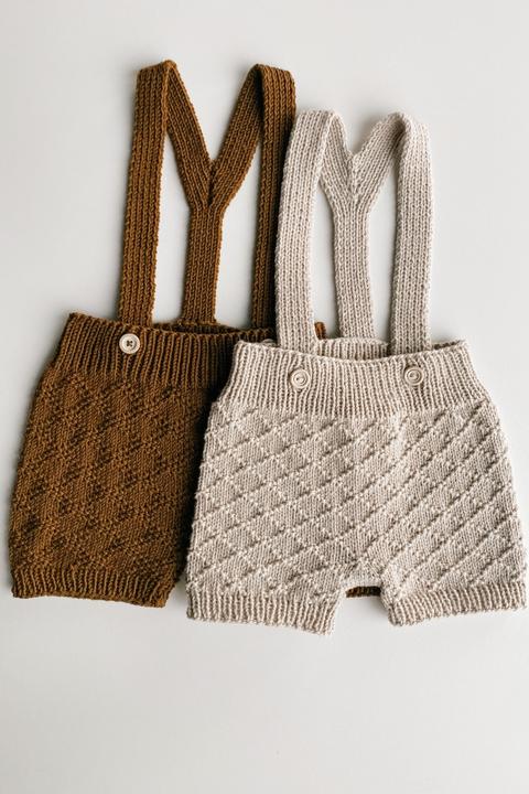 Diamond Overalls knitting pattern, photo 4