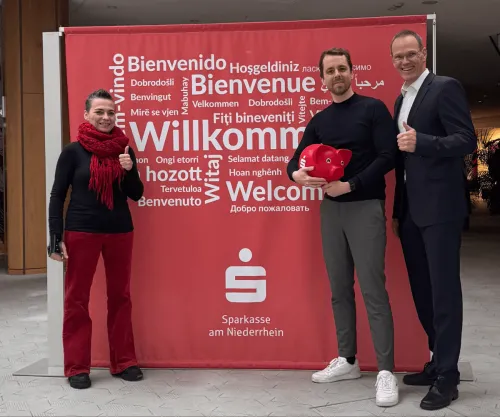 Sparkasse am Niederrhein beim Onboarding mit mykori