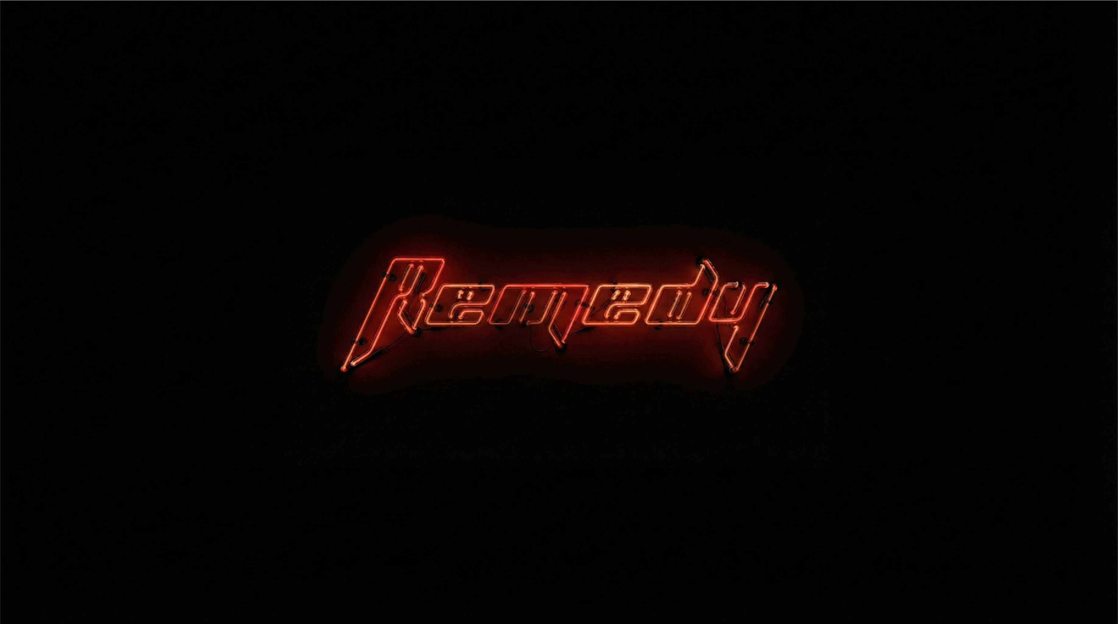Remedy neon logo