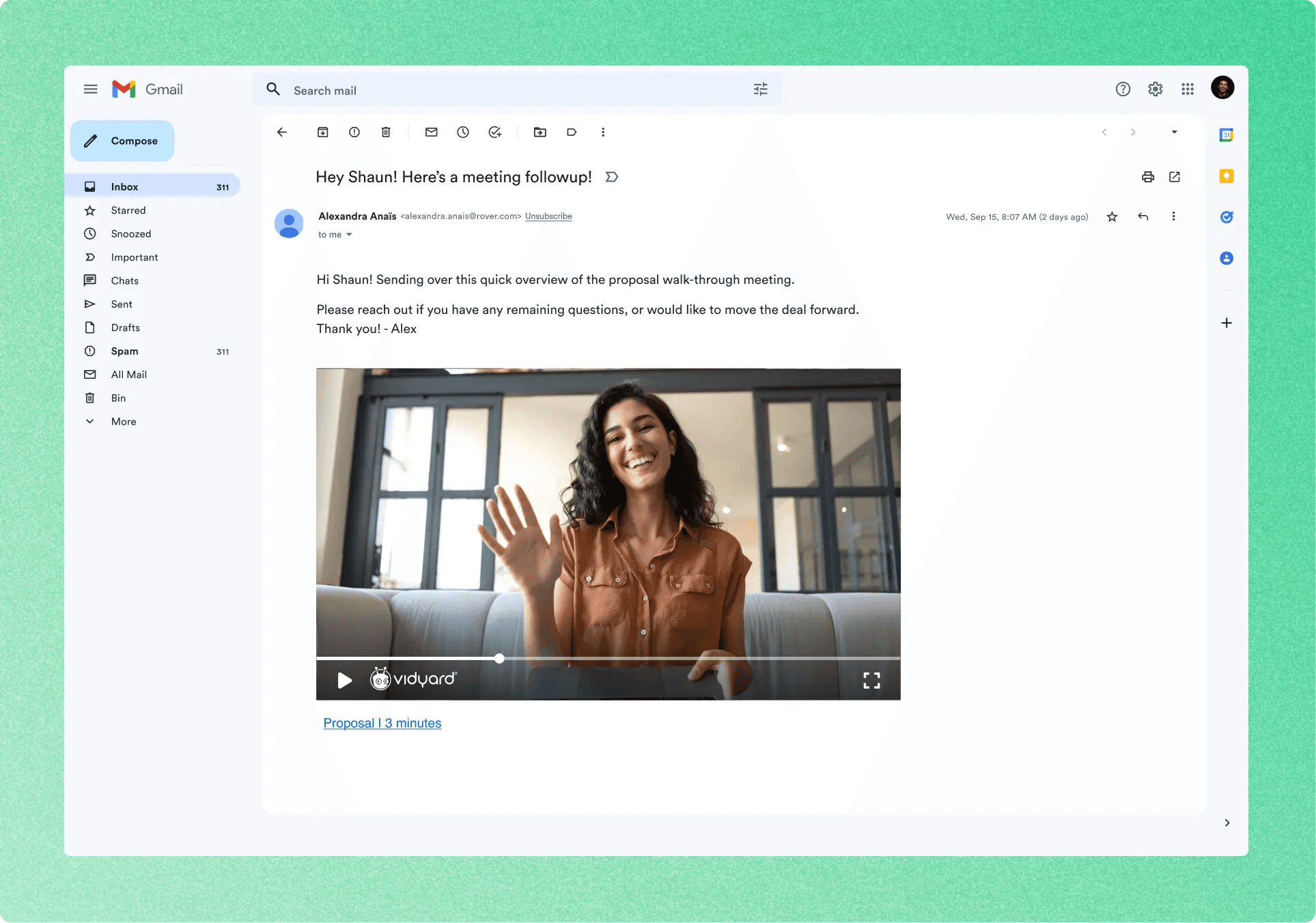 Vidyard:  Best for Video Content at Scale