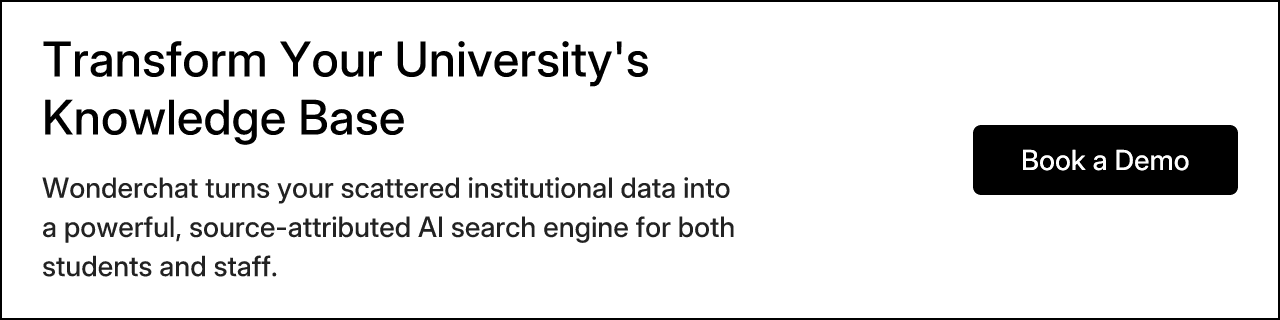 Transform Your University's Knowledge Base