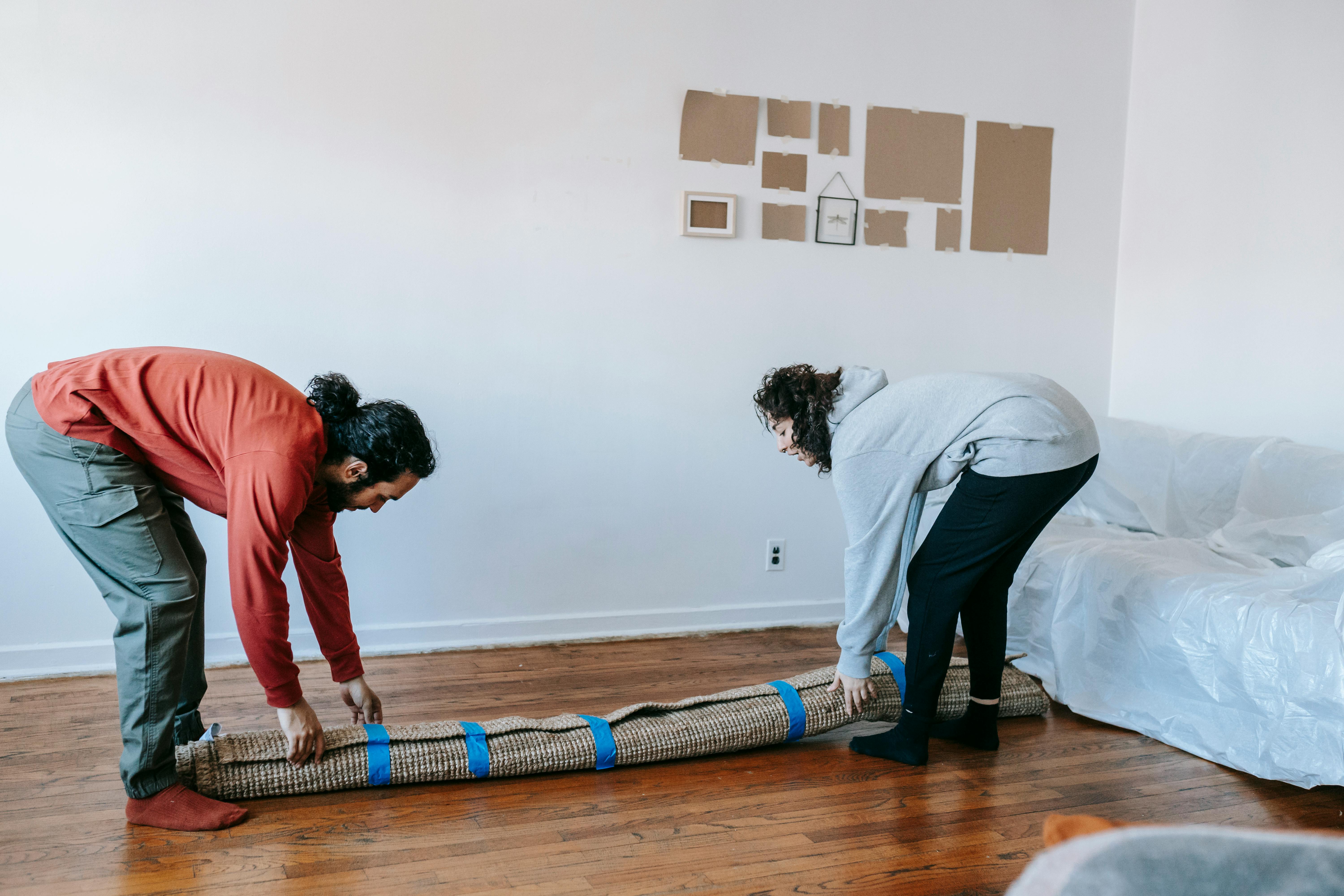 people preparing home
