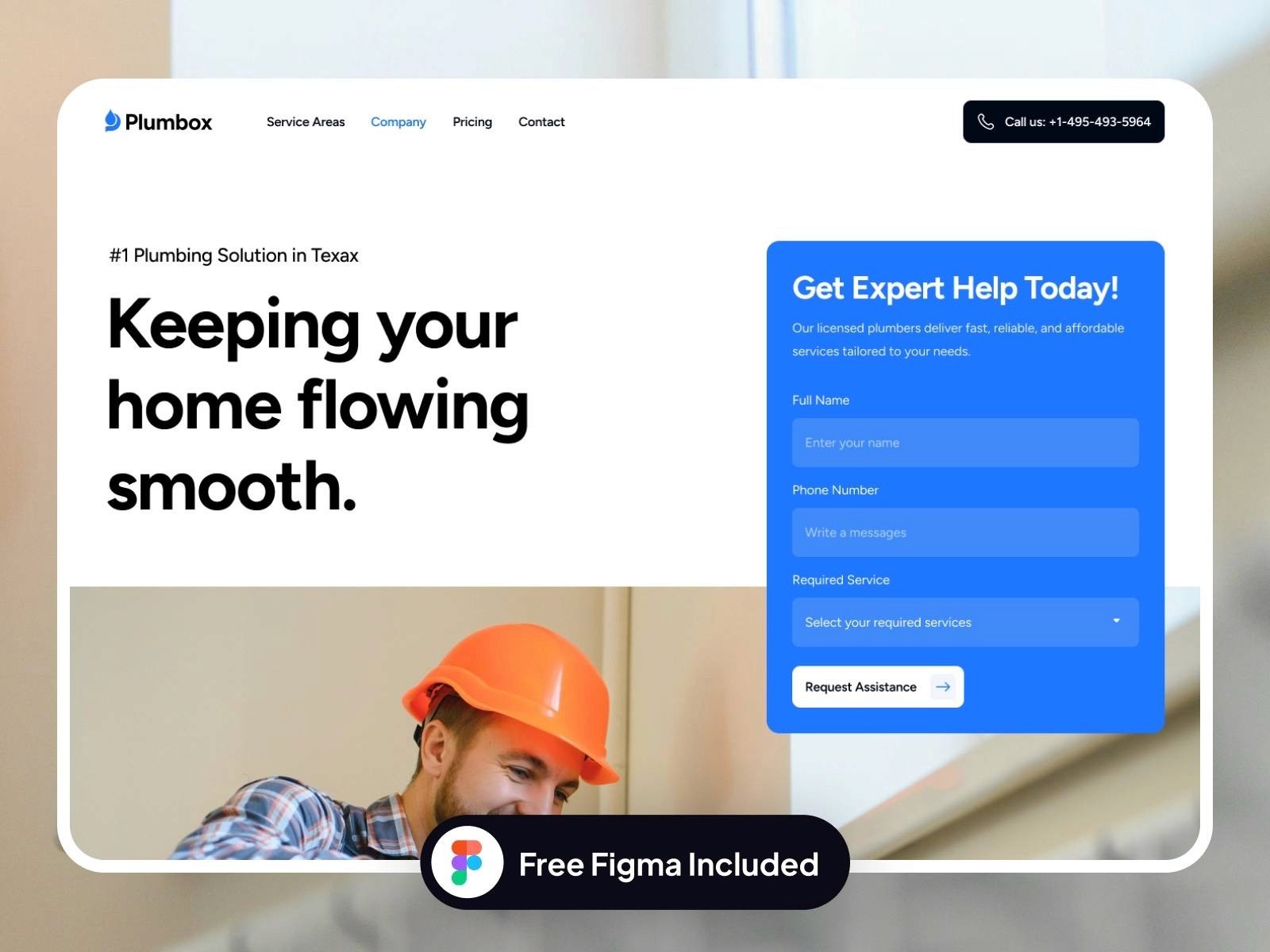 plumbox plumbing service contract template
