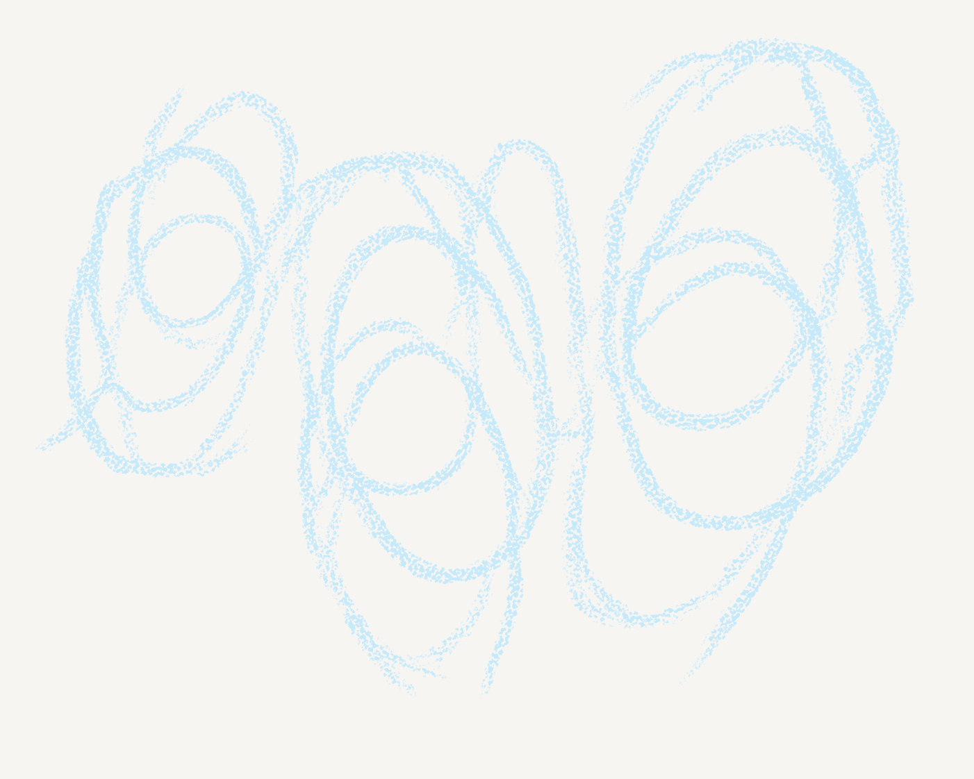 Abstract line artwork from Again cover