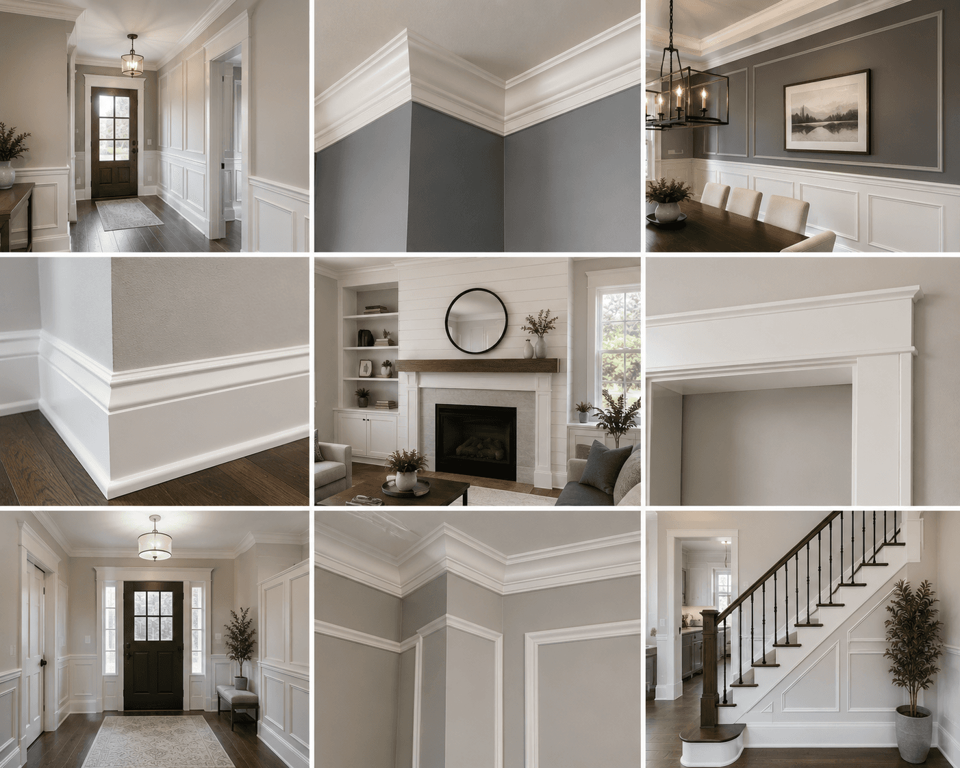 Trim installation and finish carpentry