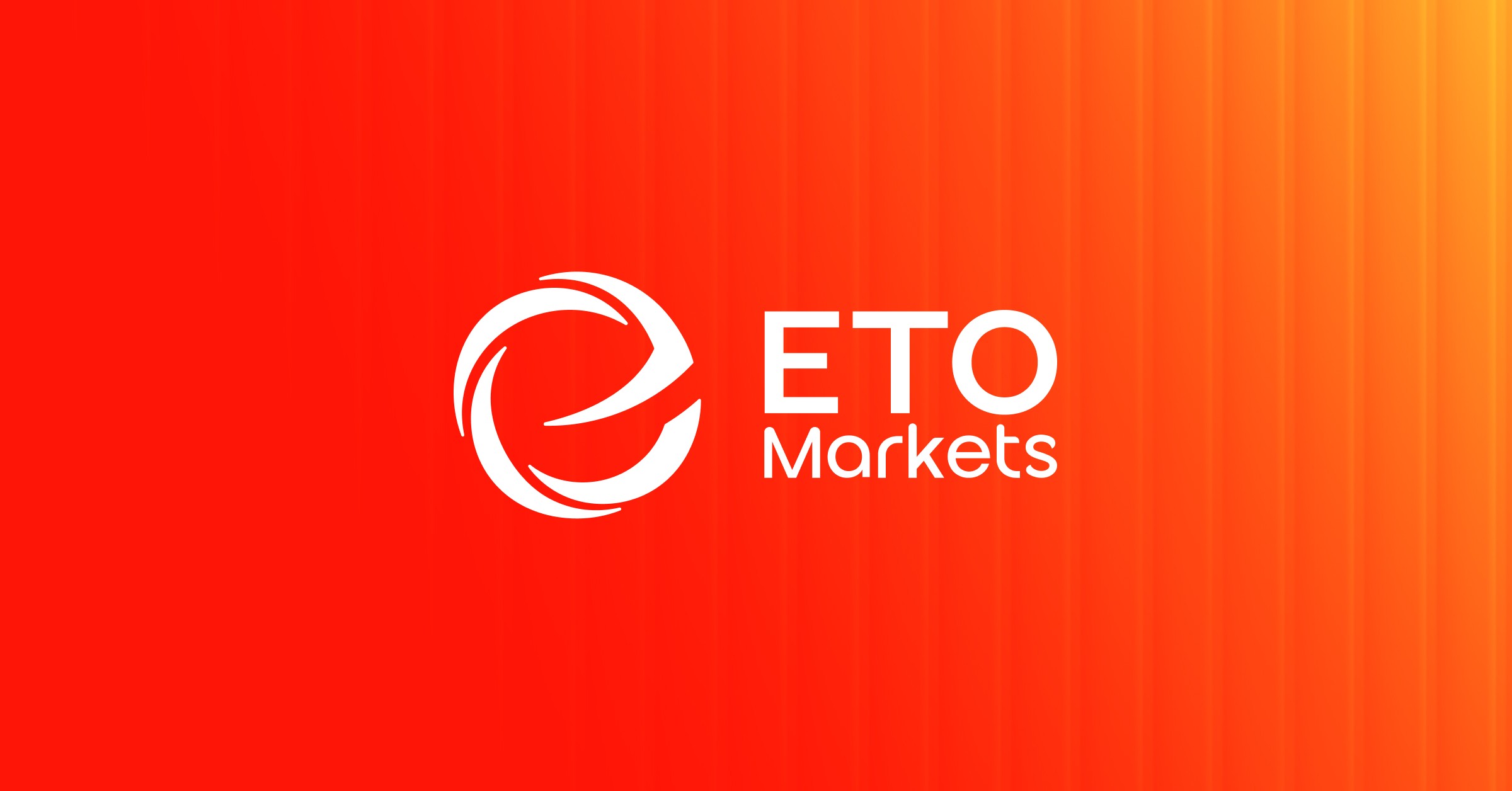 ETO Markets homepage with iconic logo, demonstrating how to trade with us