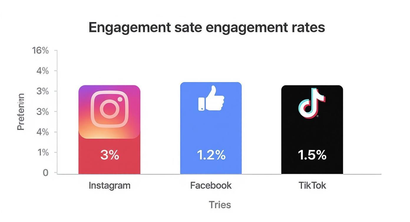 Infographic about what is engagement rate