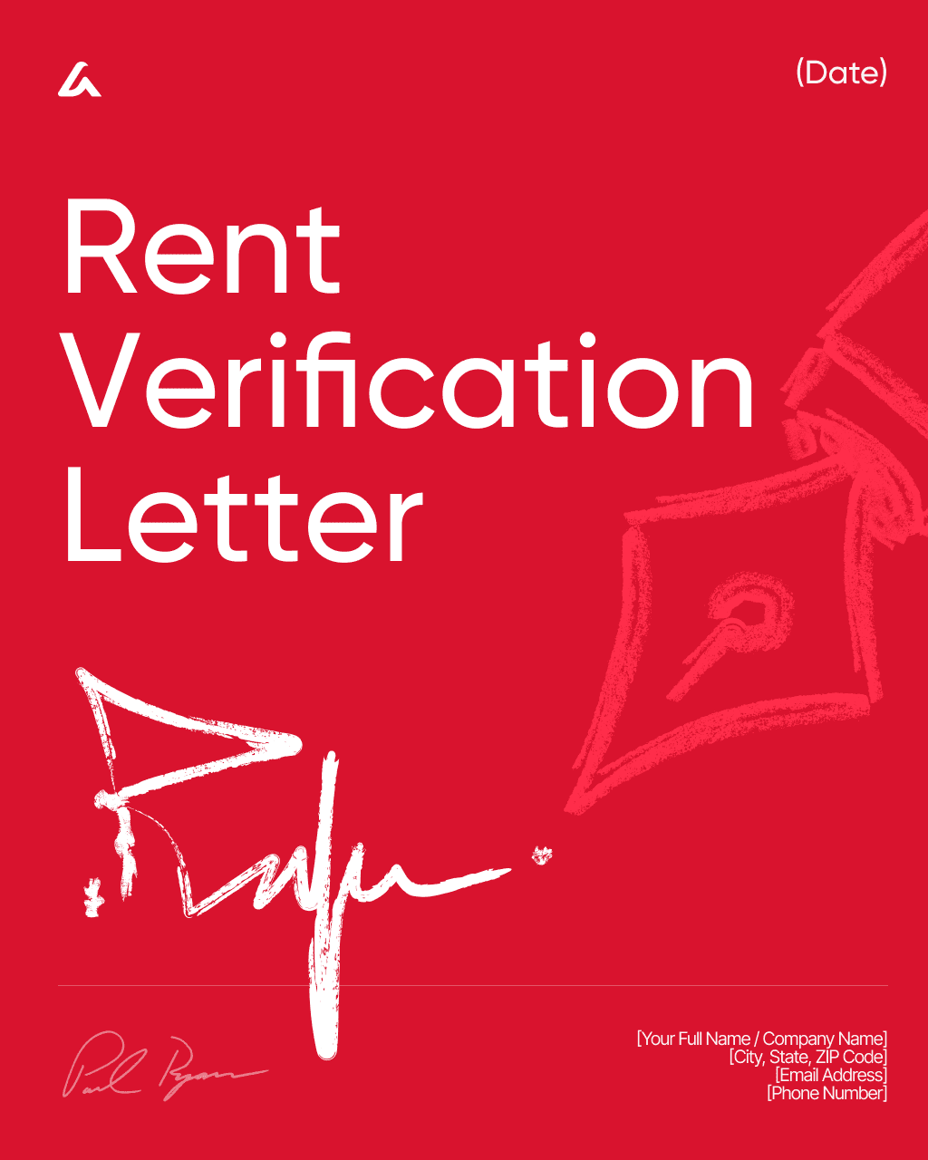 Rent Verification Letter