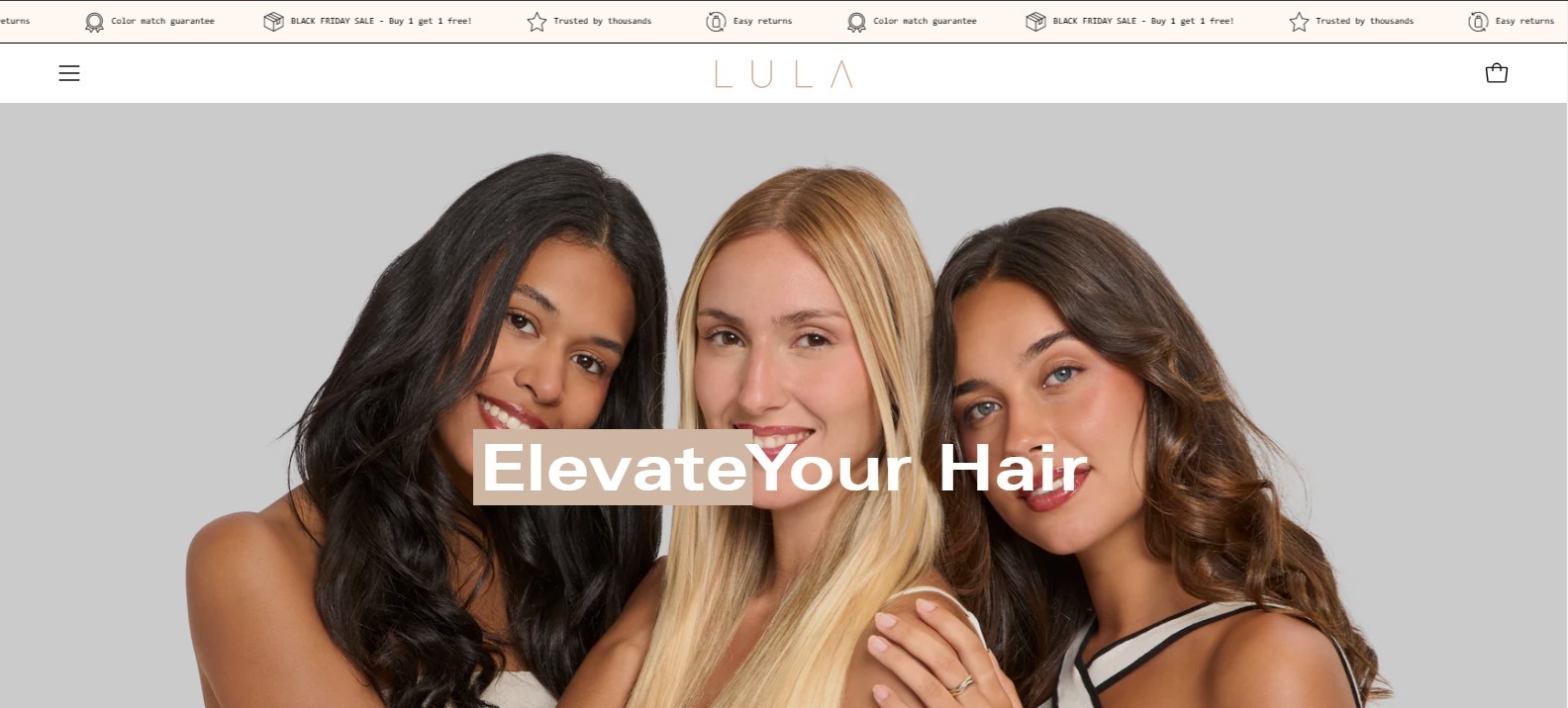 Profitable Hair Extensions E-commerce Business for Sale