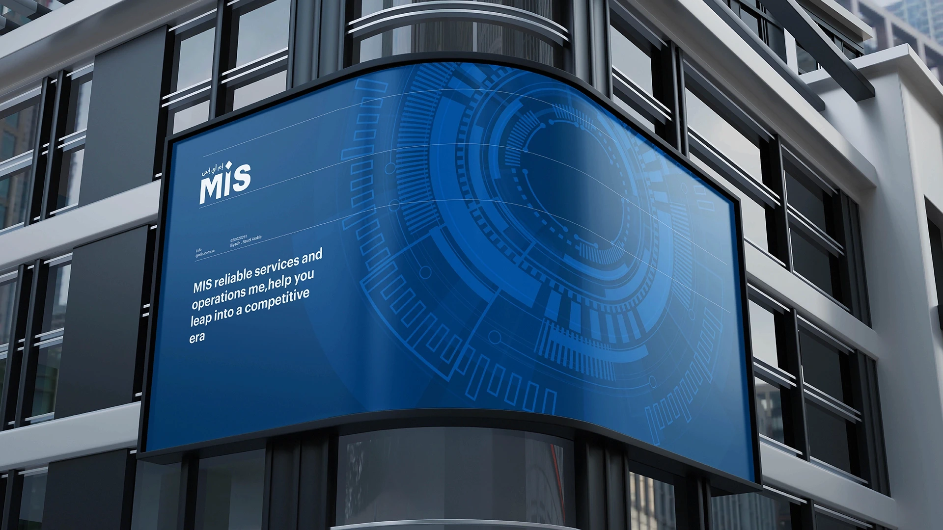 Streetside billboard with flyposters of the Batch.Works brand and illustrations