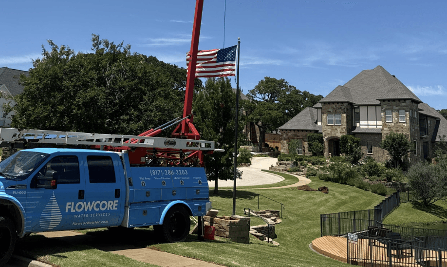 well rehav combating iron bacteria to the well pump in grapevine texas by flowcore water
