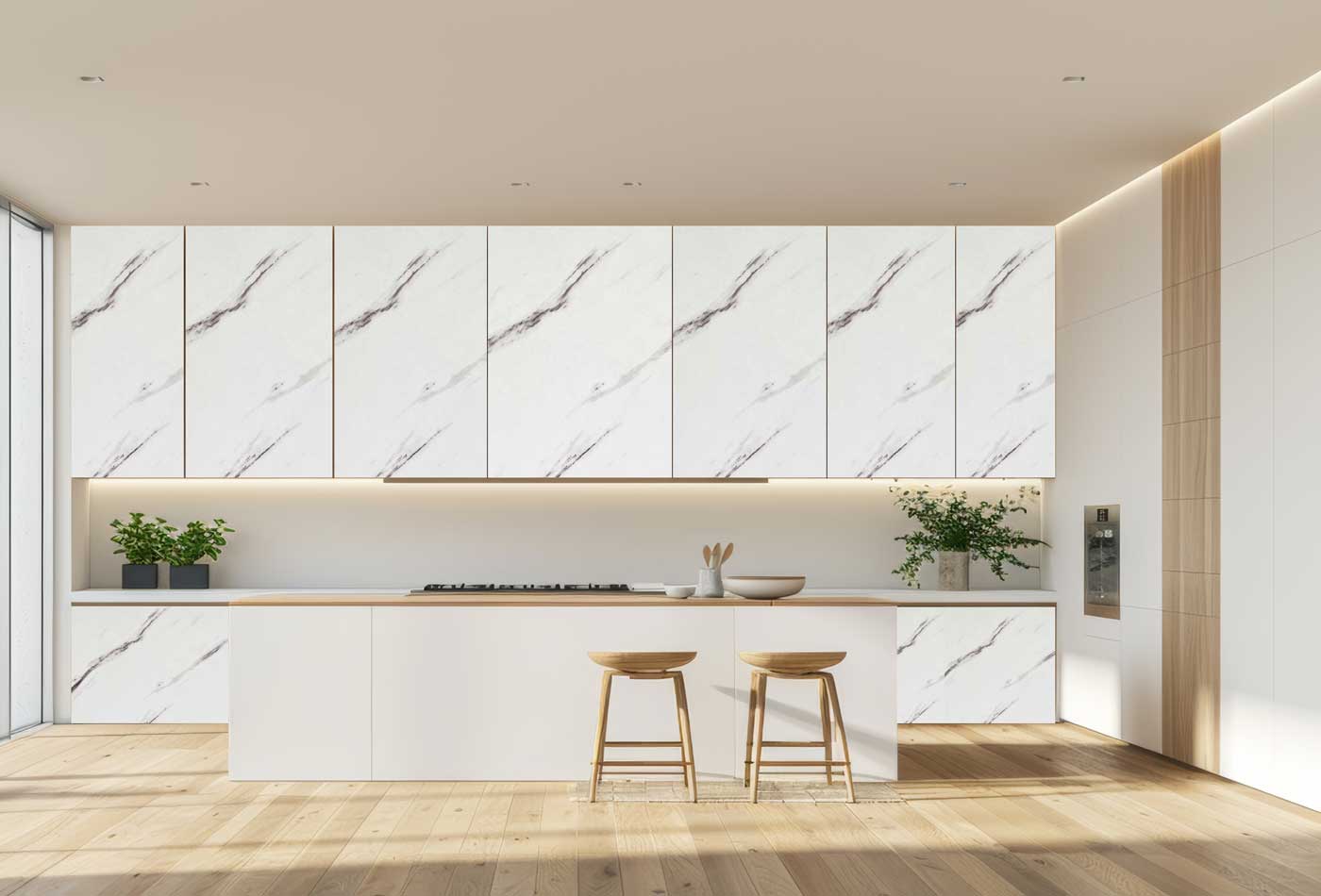 Melamina Carrara Navetta |  Tablero MDF | 15 MM