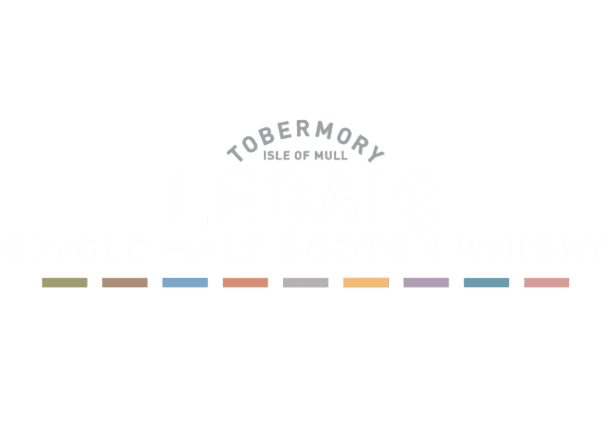 Ledaig Logo White