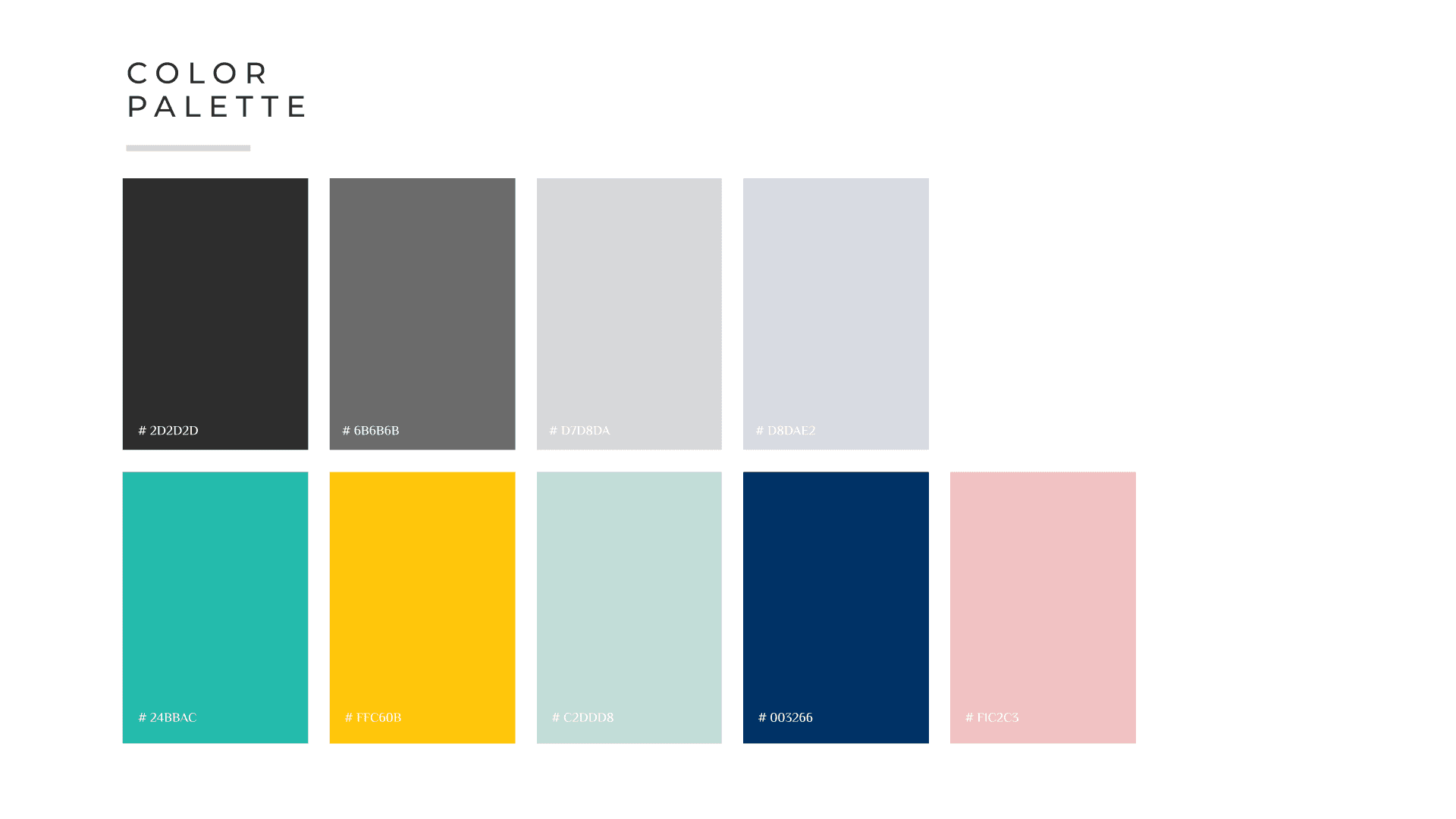 Bragging Rights brand color palette — event management brand identity by Penguincil Design