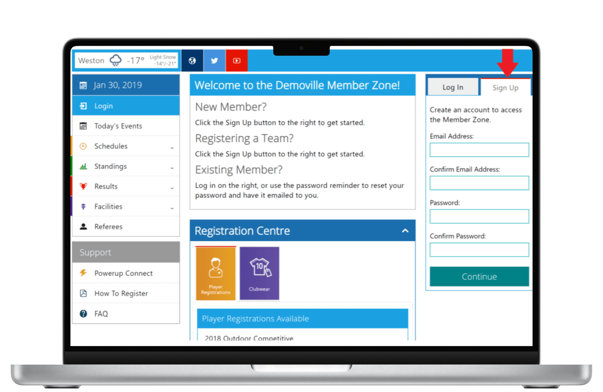 PowerUp Legacy Platform