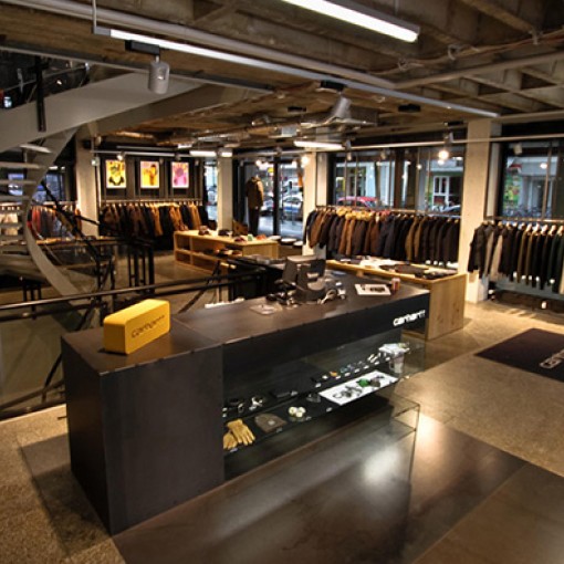 carhartt WIP shop interior