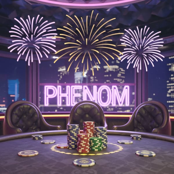 Phenom room with fireworks