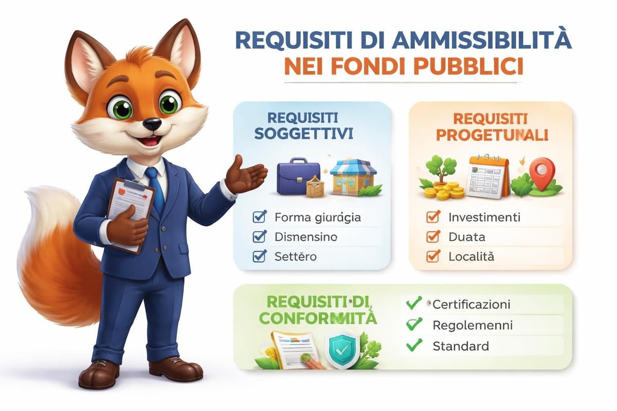 Classificazione requisiti bandi