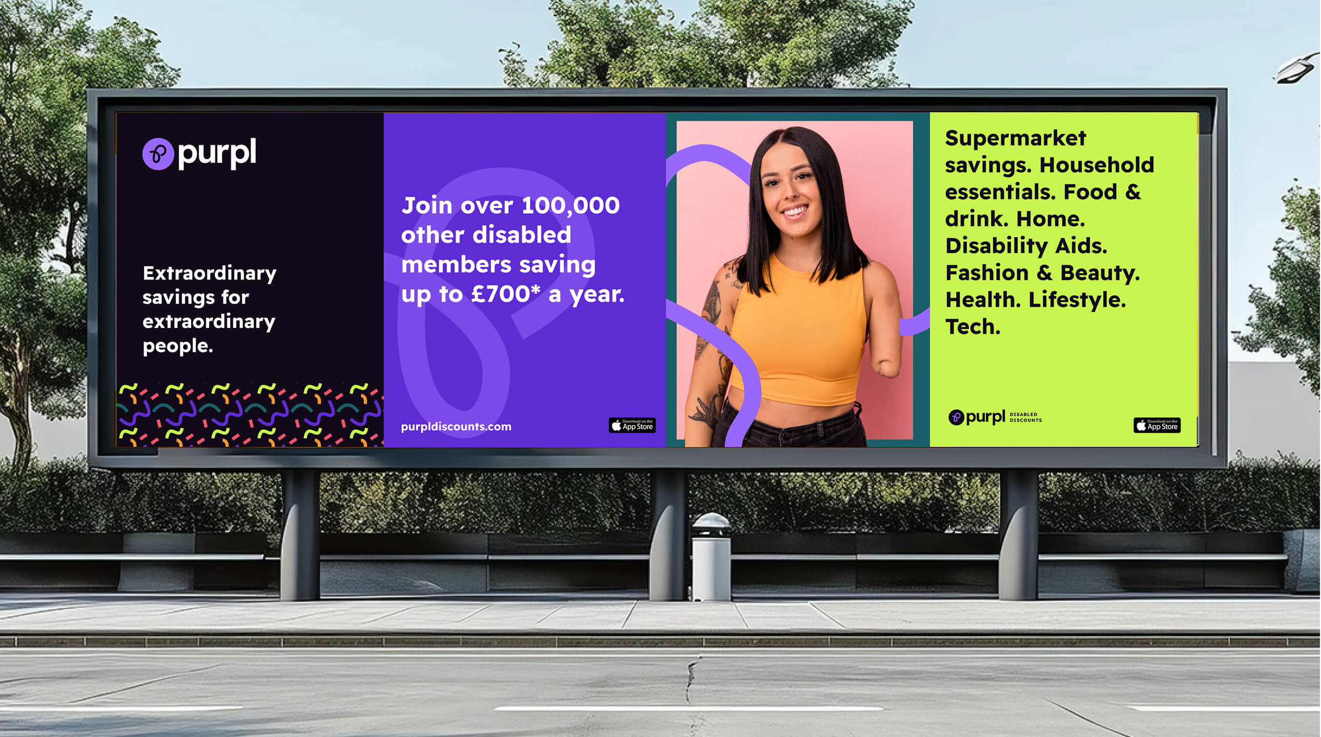 Purpl Branding Billboard