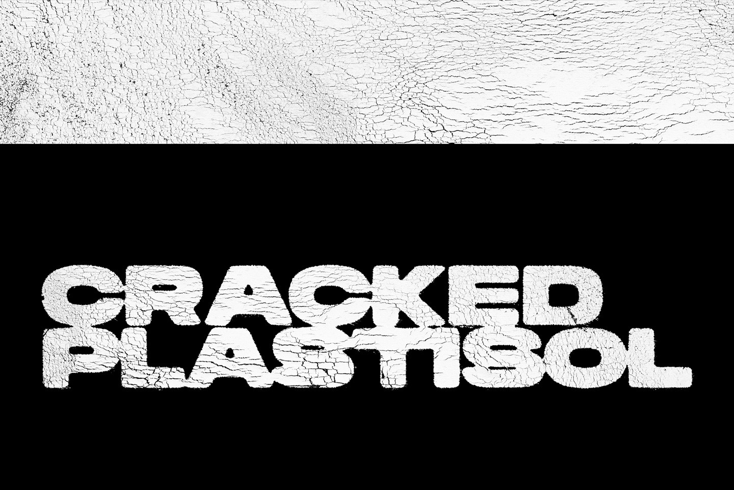 Close up of white cracked plastisol ink texture with a realistic screen printed aesthetic