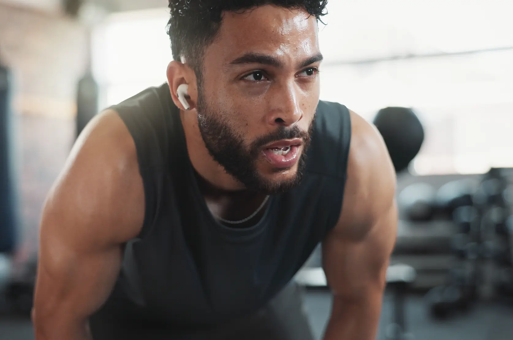 athletic male