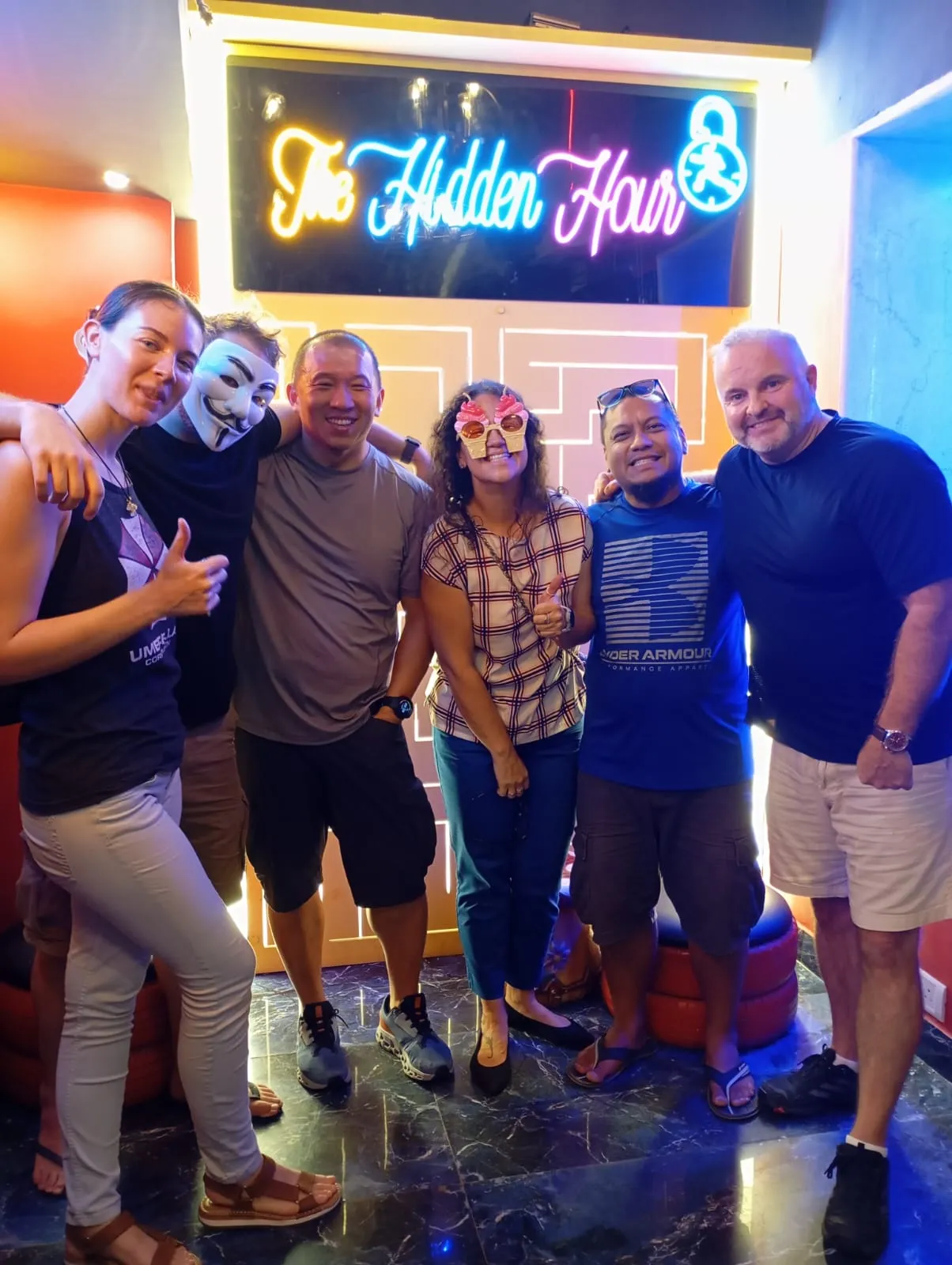 Corporate team laughing and bonding during team-building games