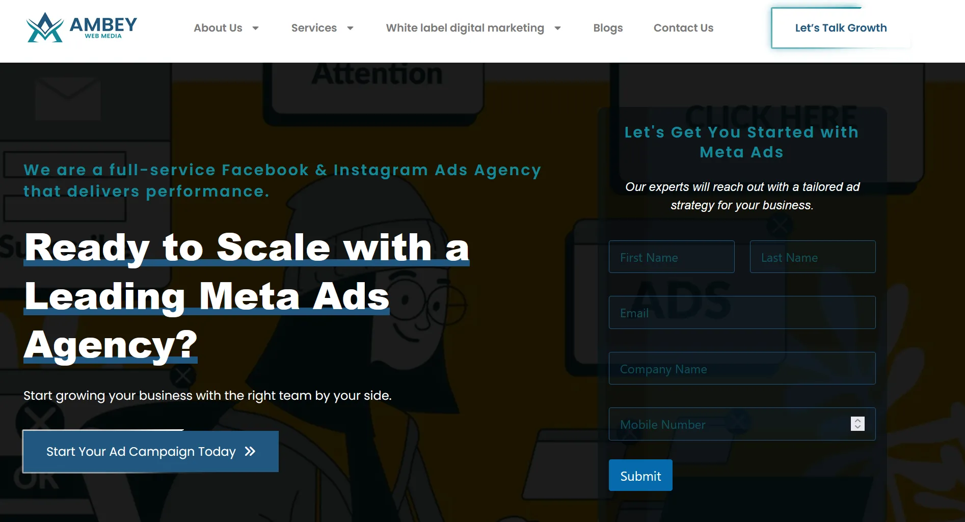 Ambey Web Media - Best for AI-supported Meta performance delivery