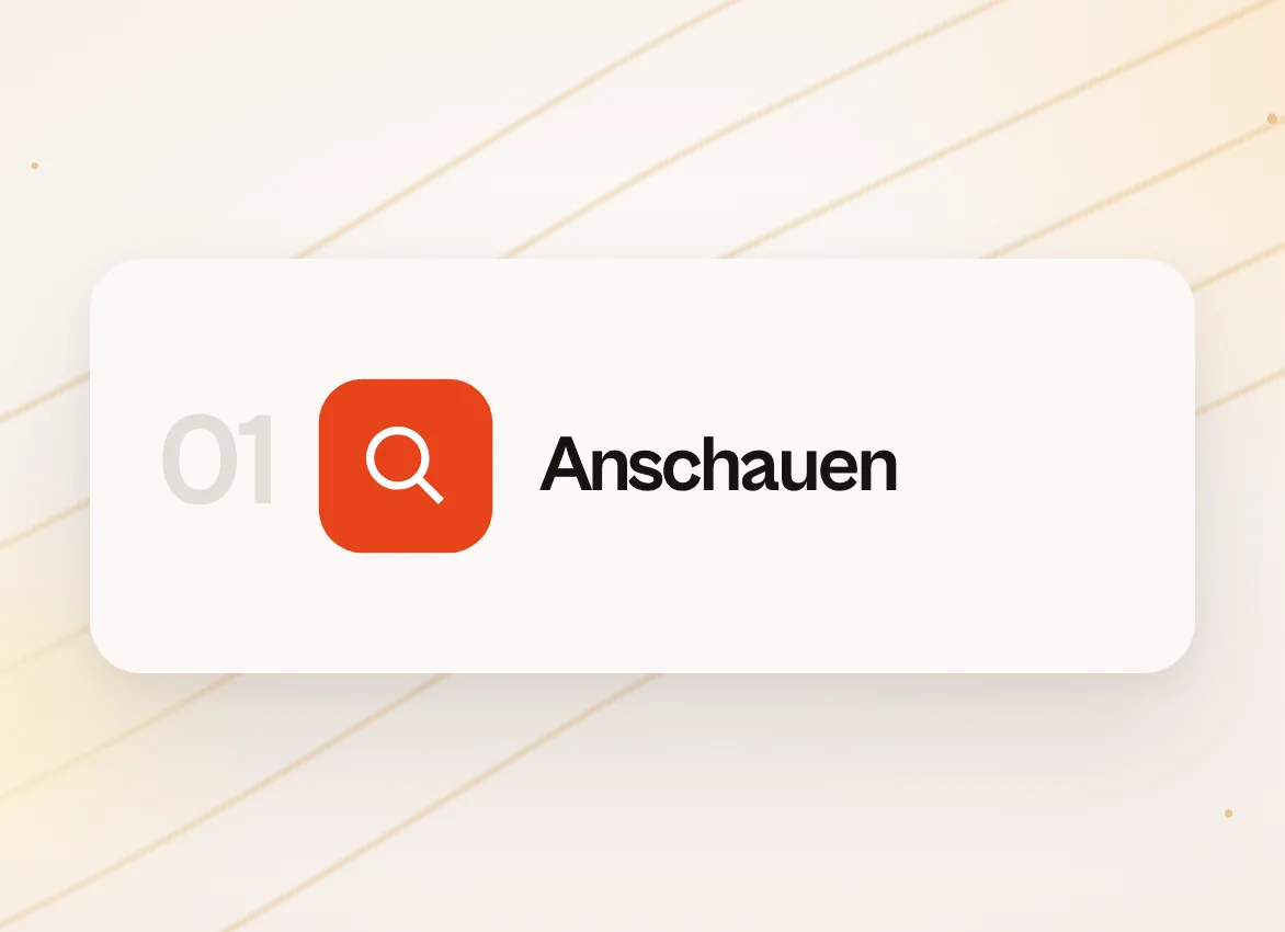 Erstgespräch: kurzer Austausch, bevor gebaut wird