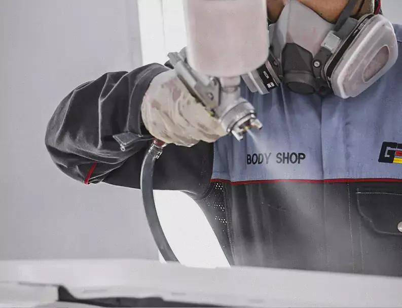 A man working on laptop