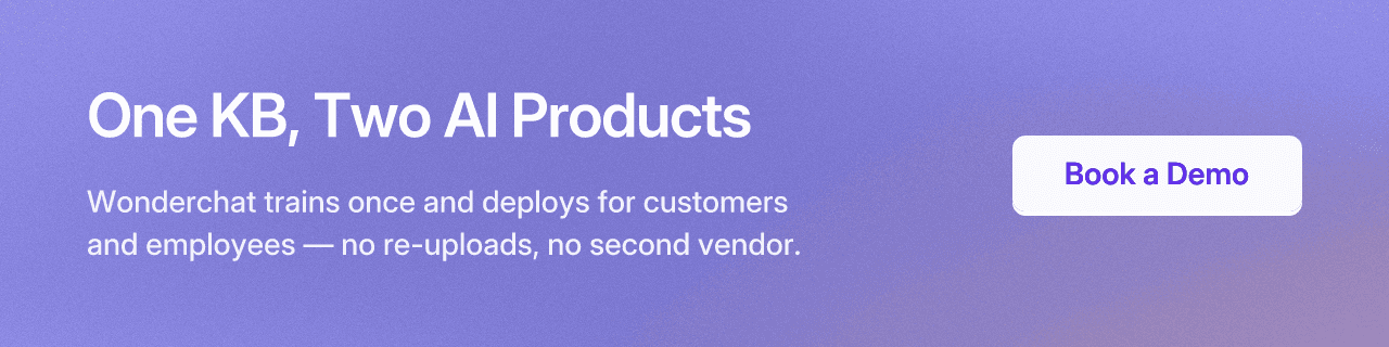 One KB, Two AI Products