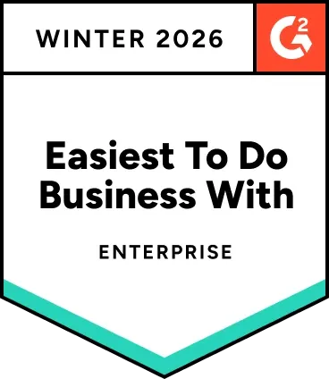 Badge enterprise - easiest to do business with enterprise