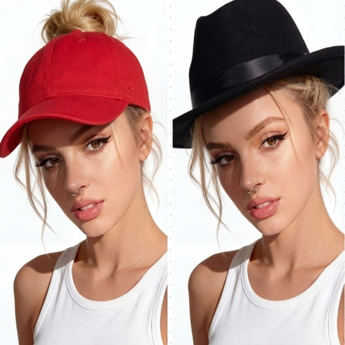 add a hat to the photo with ai