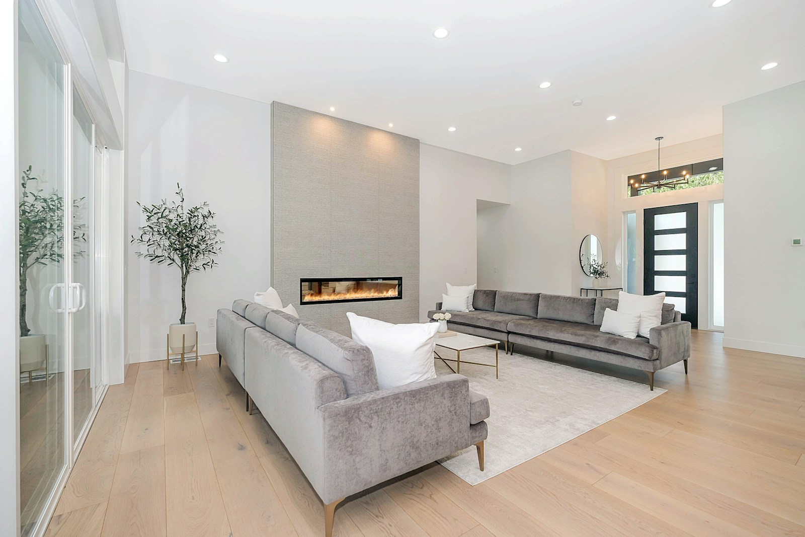 Minimal living room interior