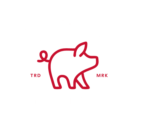 Porcellino Artisanal Meats, LLC. logo in white