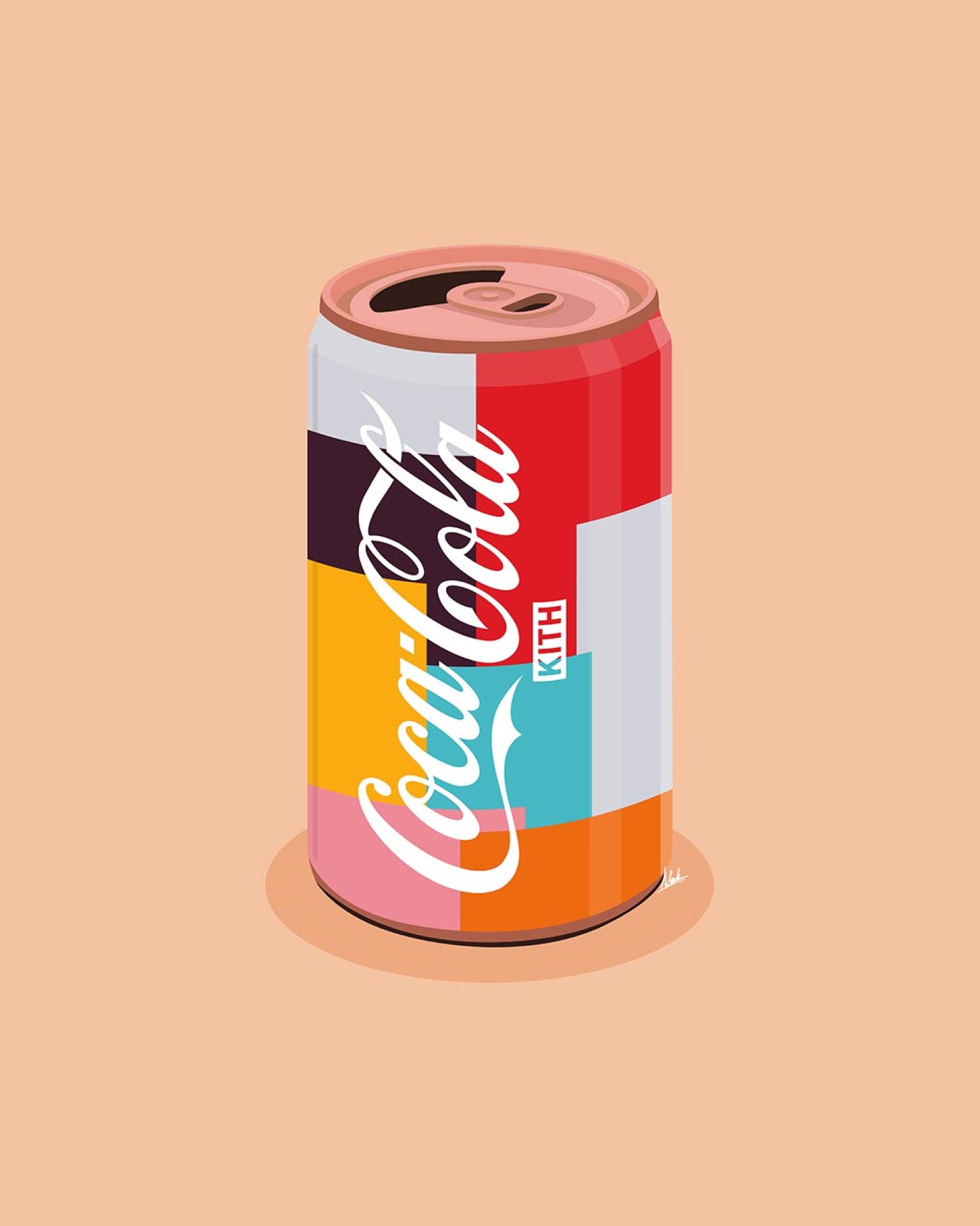 Off white inspired collage to show brownmint as a multidisciplinary design studio