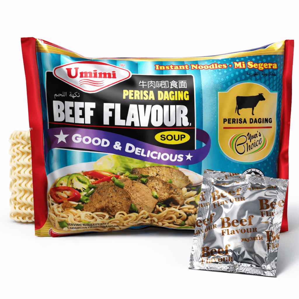 Umimi Instant Noodle - Beef Flavour