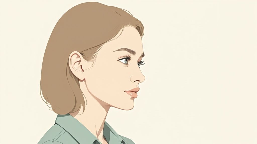 Das authentische Lächeln