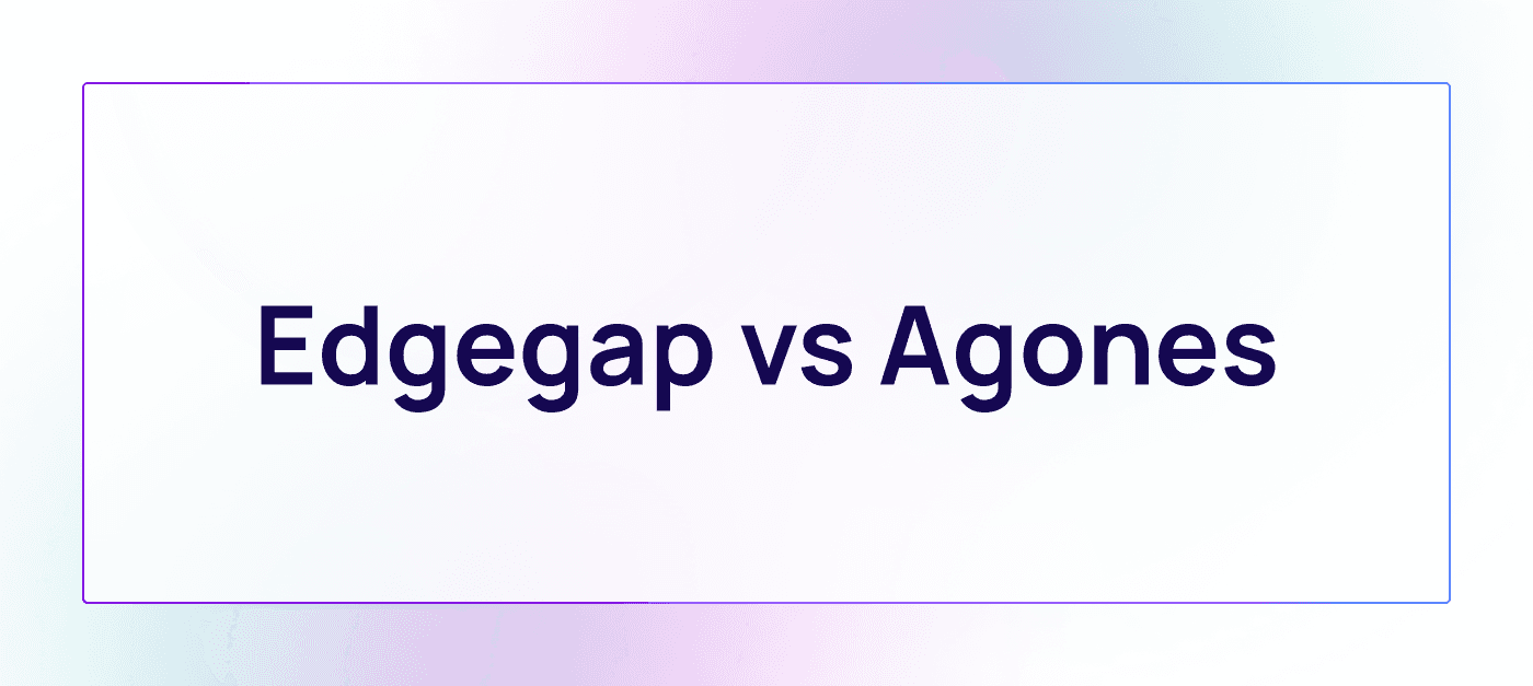 Edgegap contre Agones