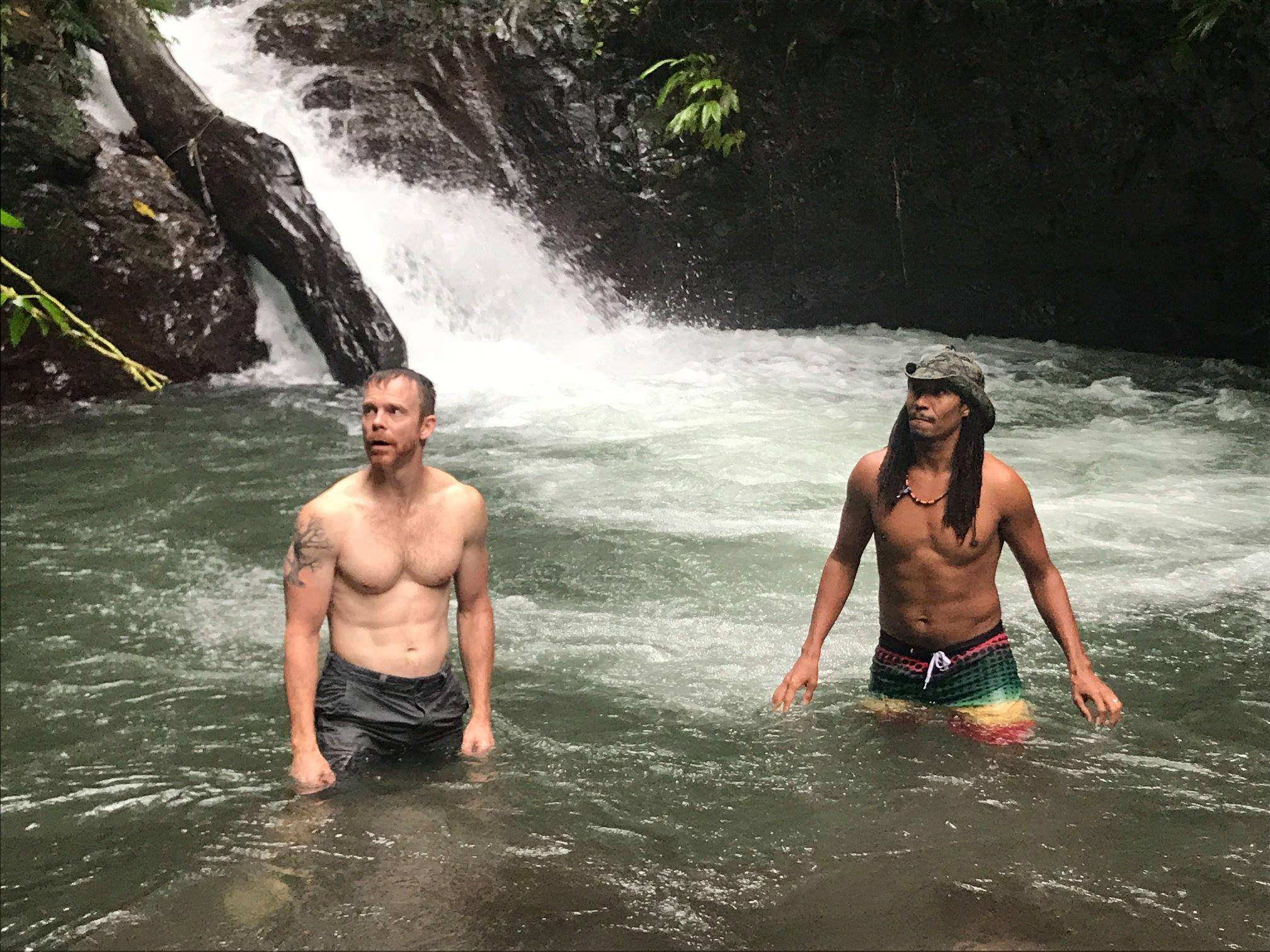 Seth and Jesse in the Amazon