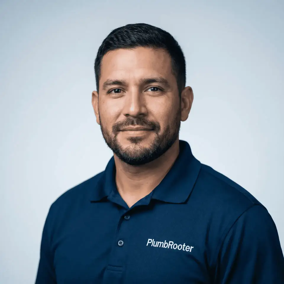 Portrait of Tony Garcia, Drain and sewer specialist at PlumbRooter