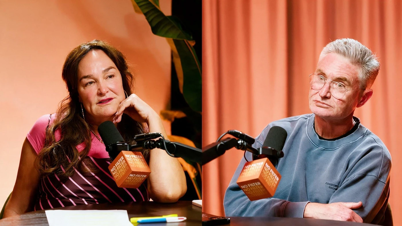 Mamamia's No Filter podcast with Dave Hughes, recorded at Collins Street