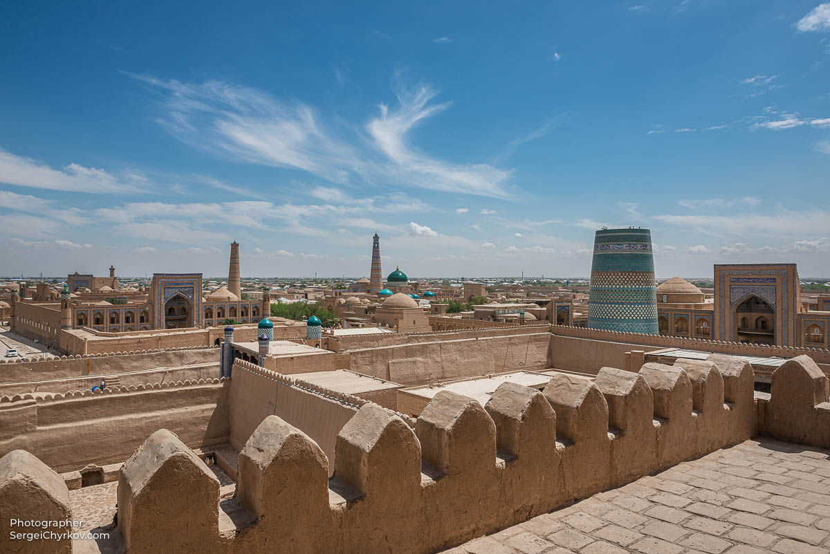 Khiva, Uzbekistan by photographer Sergei Chyrkov. Хива, Узбекистан, фотограф: Сергей Чирков.