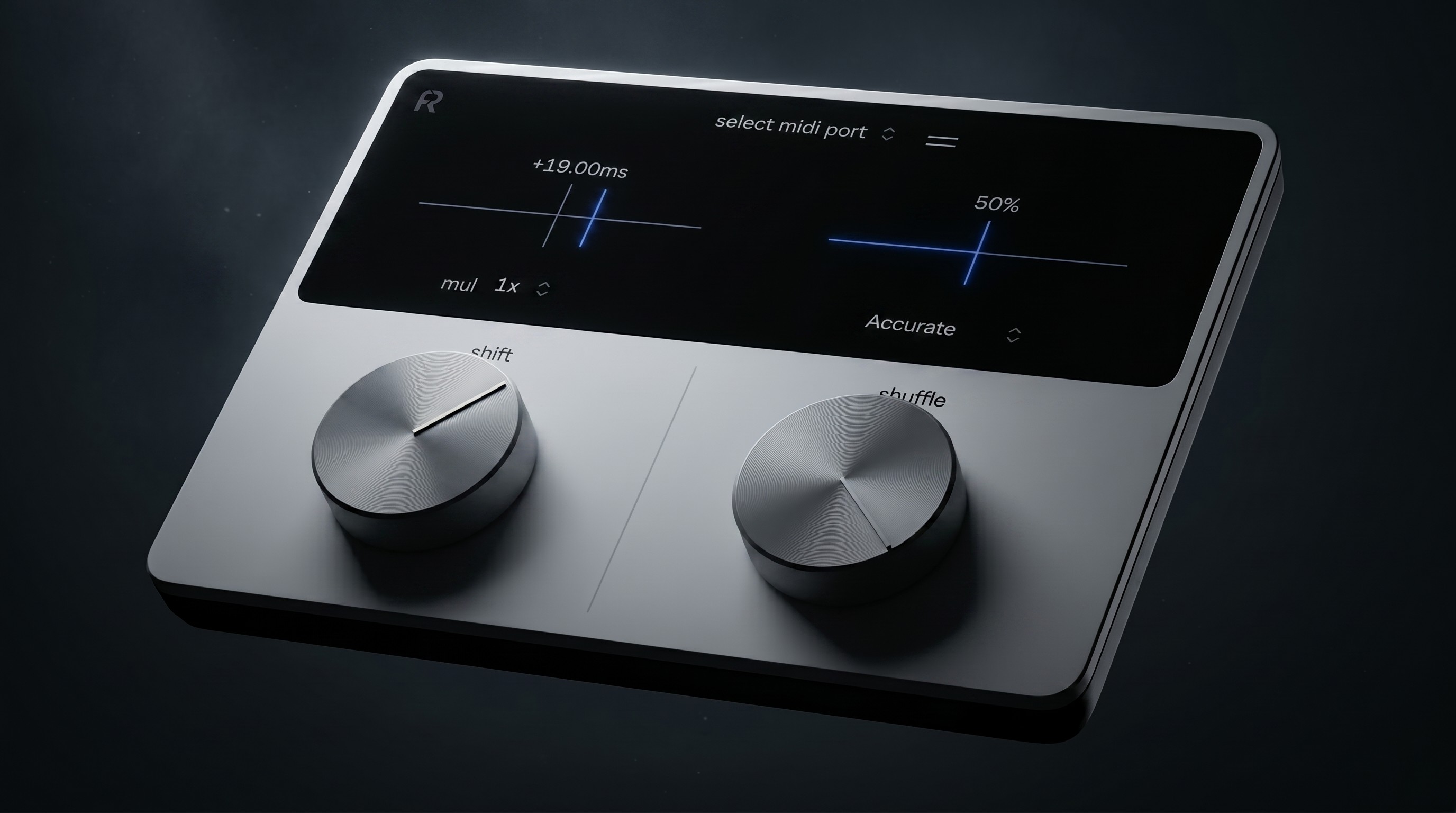 Sample-accurate MIDI sync with vintage shuffle built in.