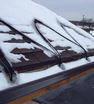 Raychem freeze protection systems for pipes roofs and gutters in cold weather environments in BC