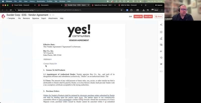 Smart Fields in Templates
