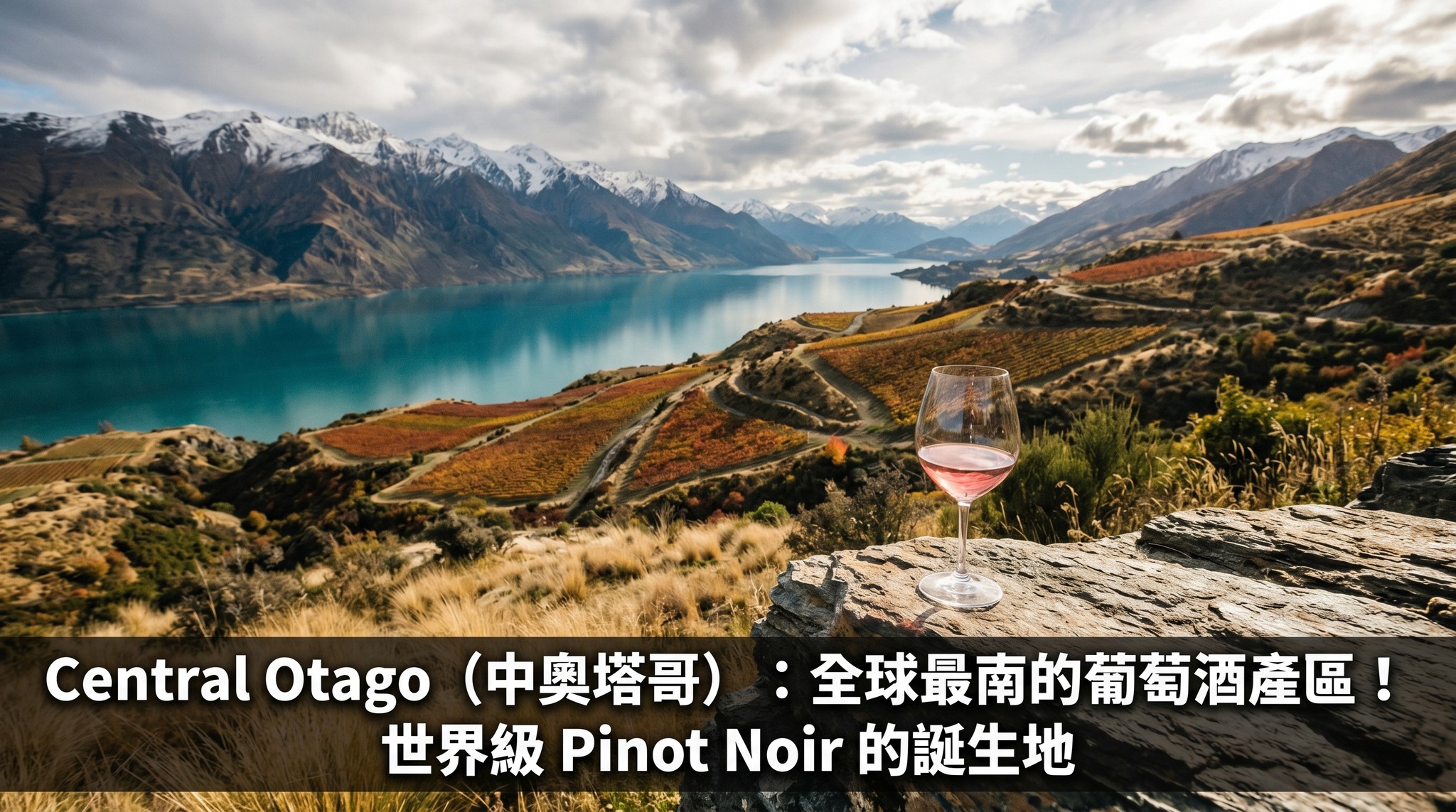 Central Otago (中奧塔哥)：全球最南的葡萄酒產區！世界級 Pinot Noir 的誕生地