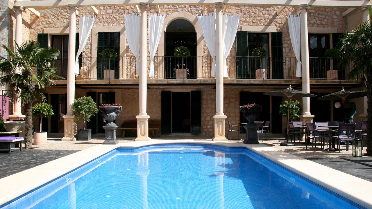 The hotel main view