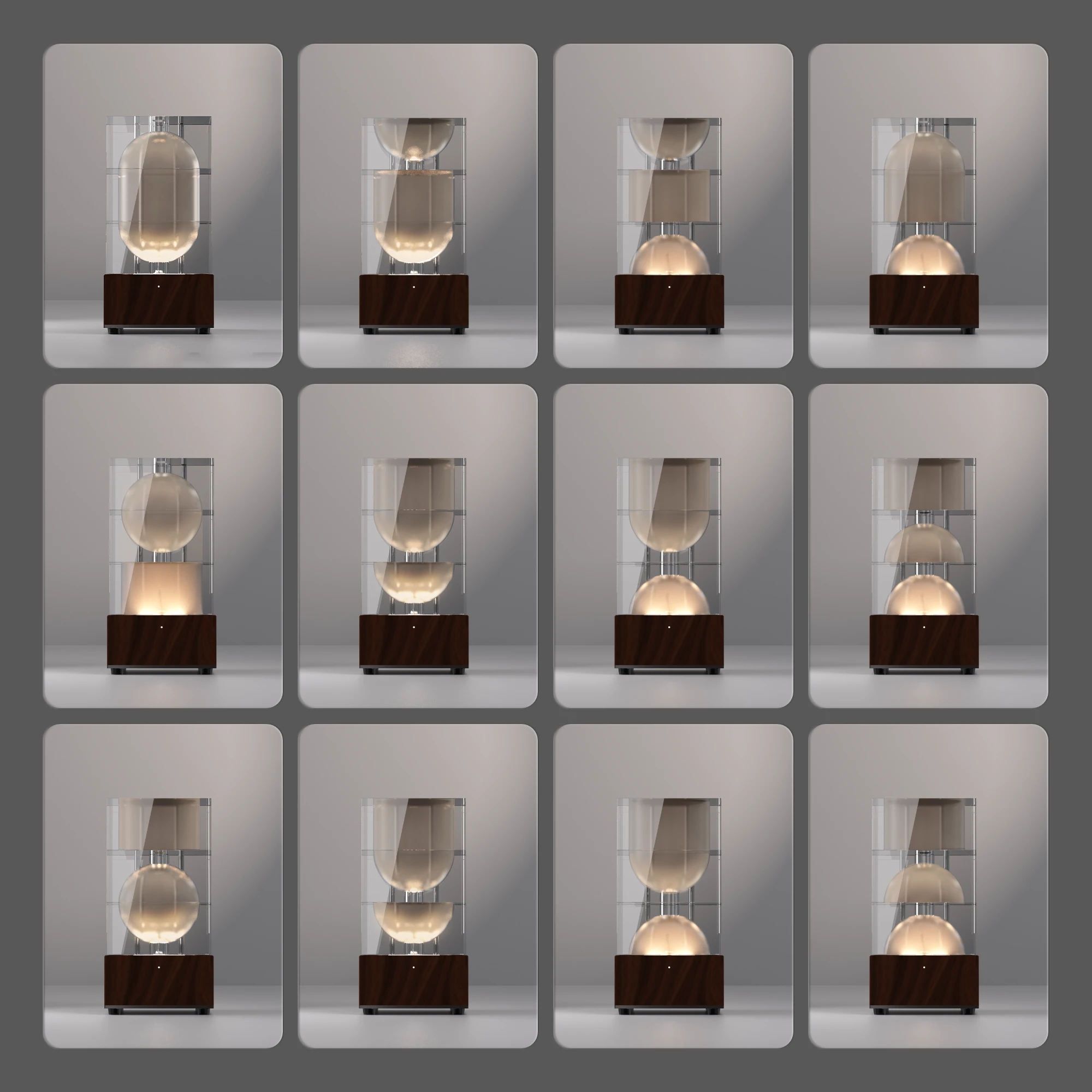 a person swimming in the water with grass