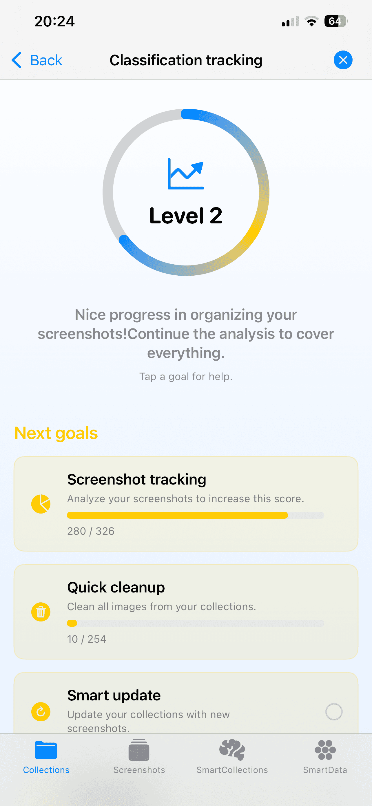 Screenshot de l'application
