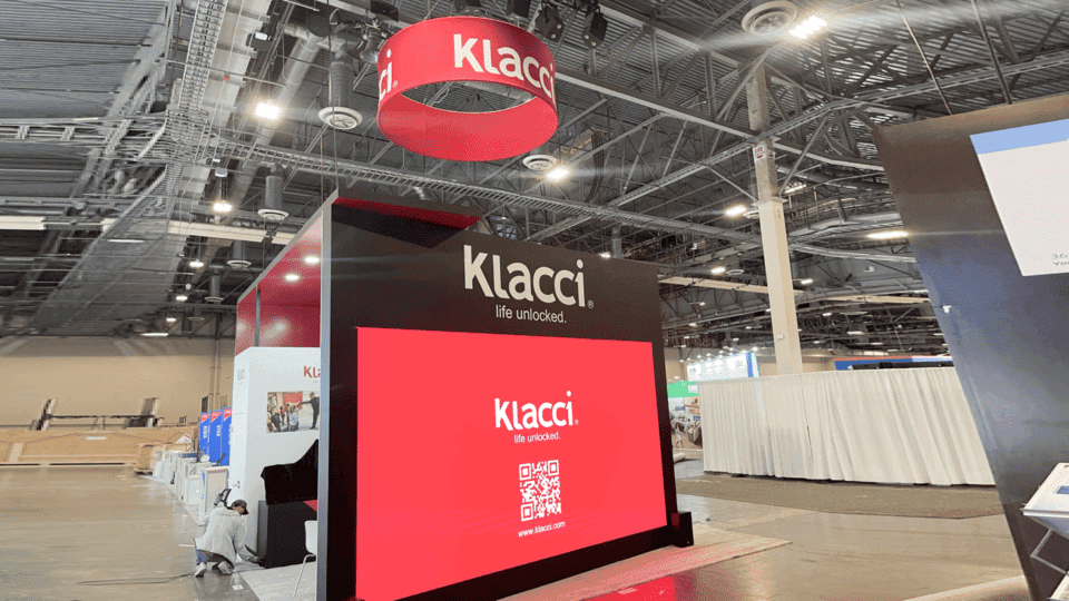 security technology exhibit booth